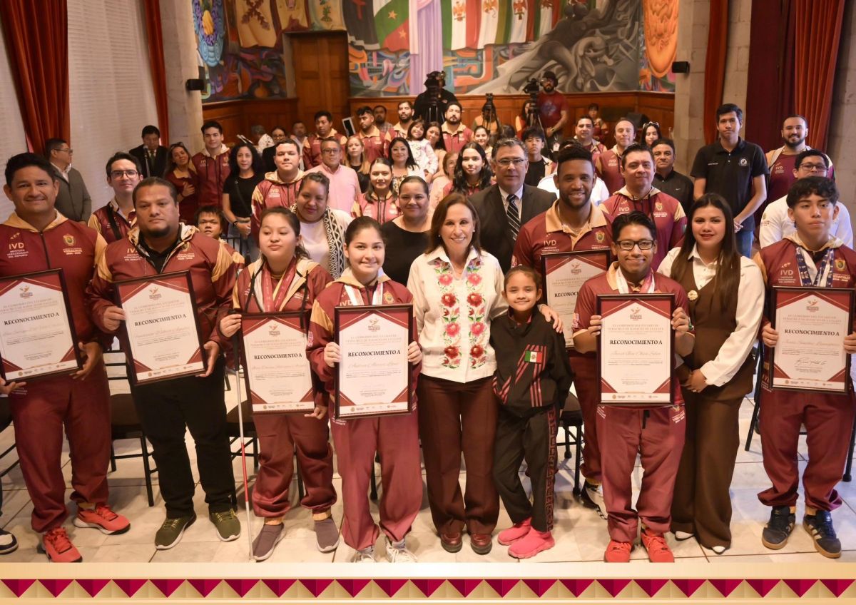 Reconoce esfuerzo de atletas Reconoce esfuerzo de atletas