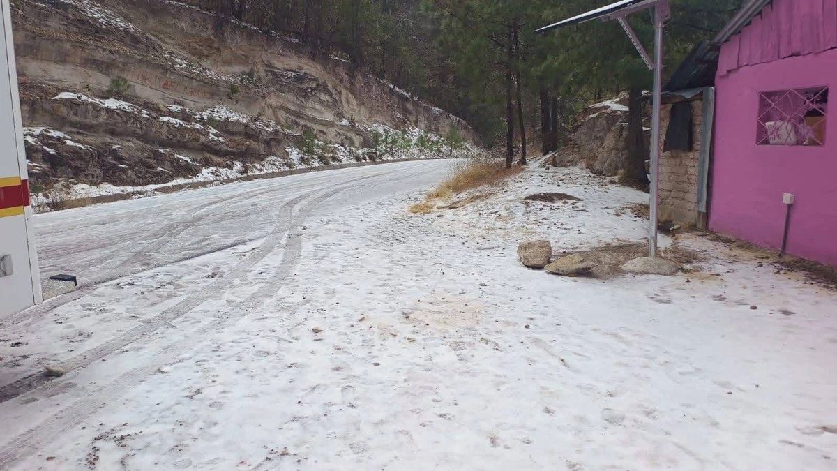 Tormenta invernal provoca nieve Tormenta invernal provoca nieve