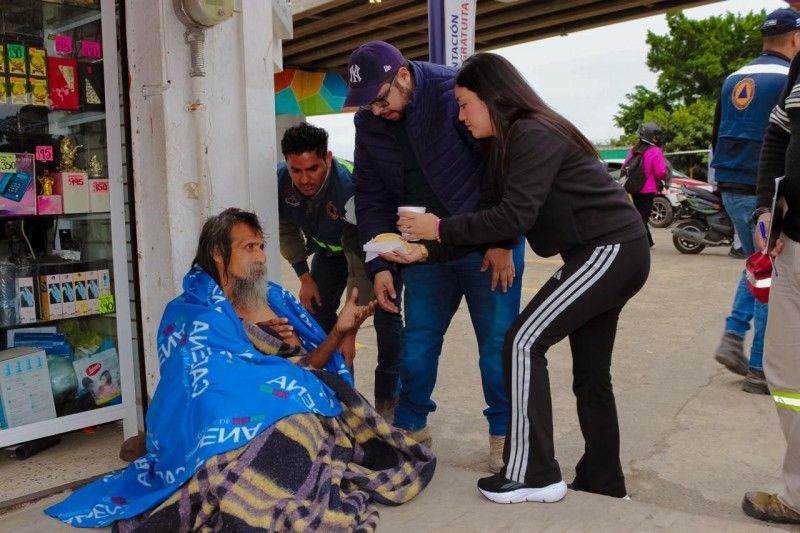 Abrigan a quienes más lo necesitan Abrigan a quienes más lo necesitan