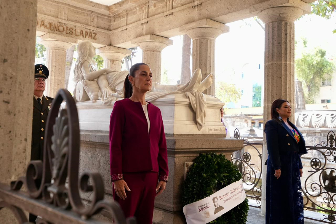 Encabeza Presidenta Bicentenario del natalicio de Margarita Maza Encabeza Presidenta Bicentenario del natalicio de Margarita Maza