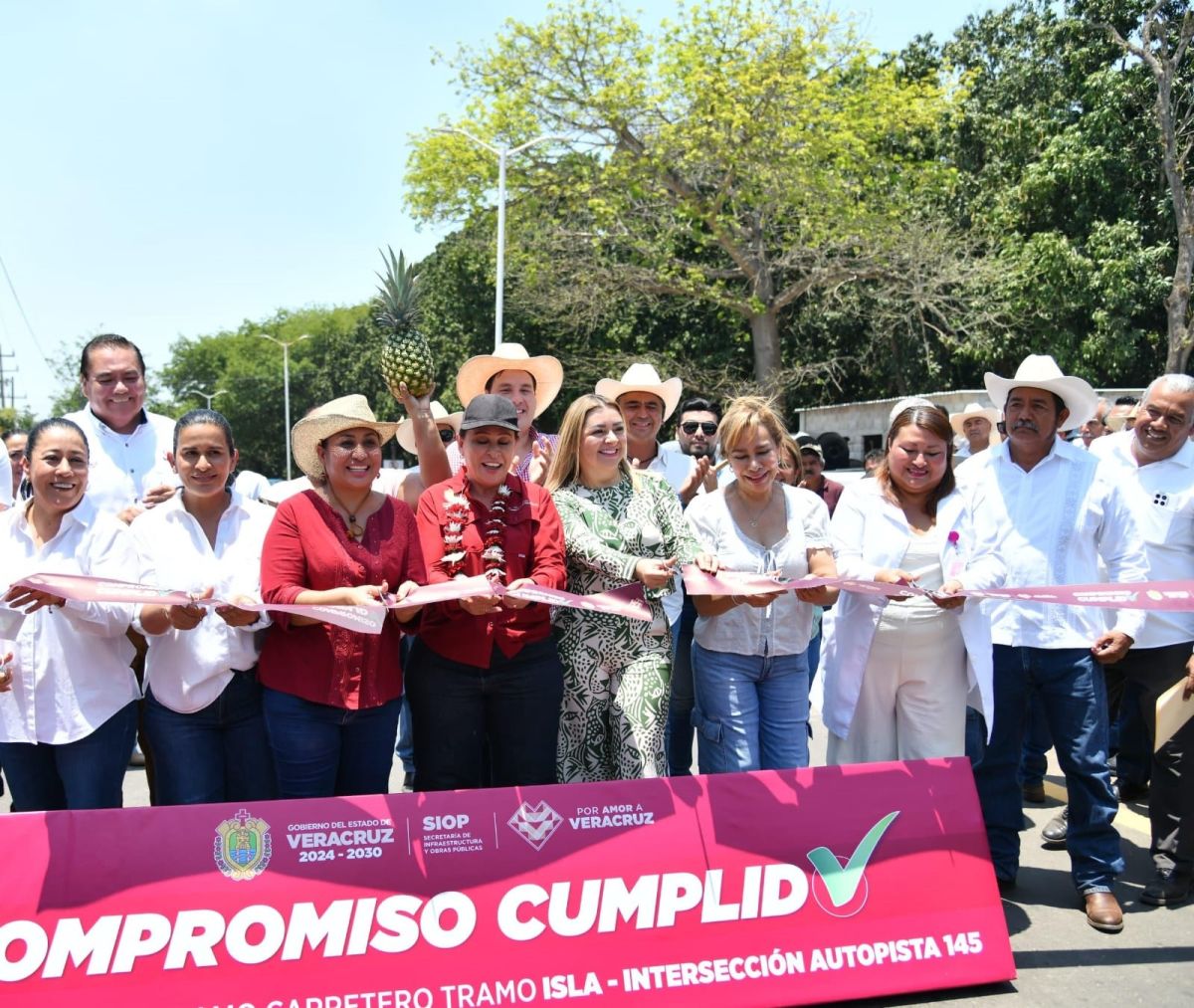 Entrega Nahle primer tramo de Isla–Santiago Tuxtla Entrega Nahle primer tramo de Isla–Santiago Tuxtla