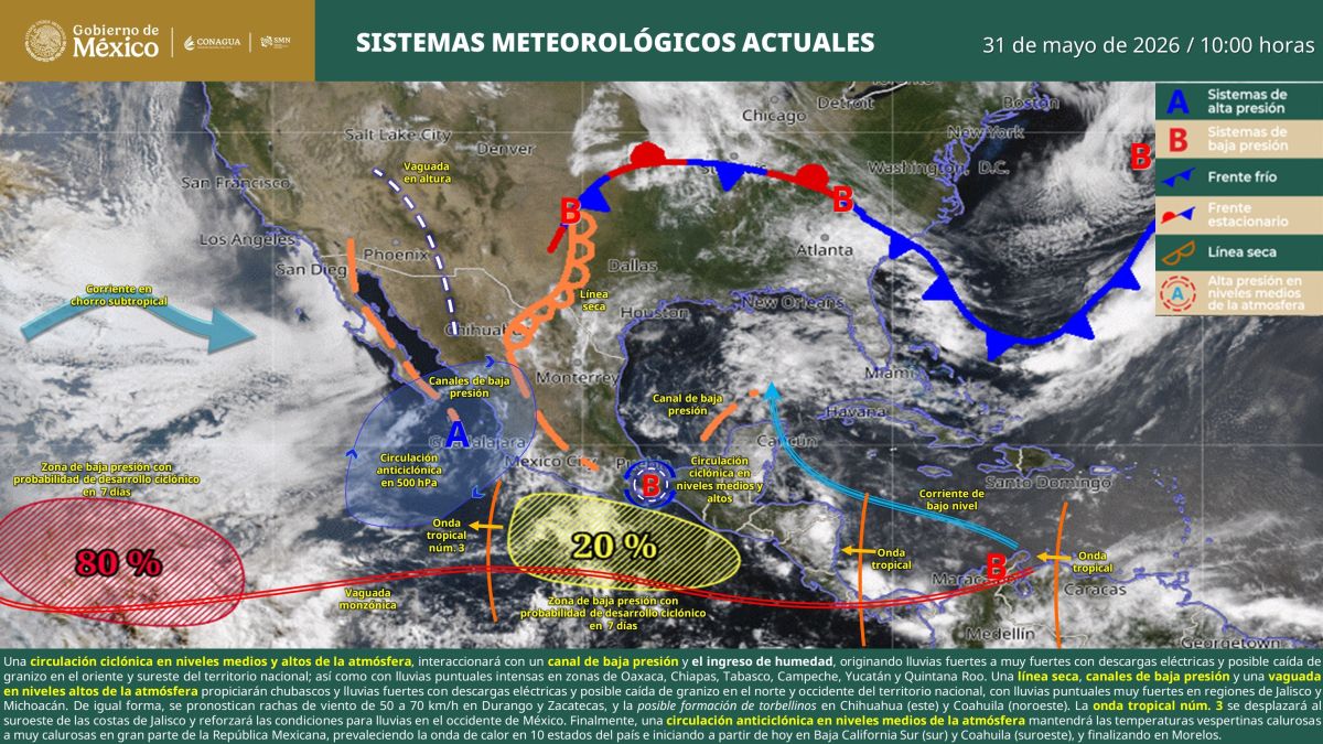 Inicia temporada de ciclones en Atlántico Inicia temporada de ciclones en Atlántico
