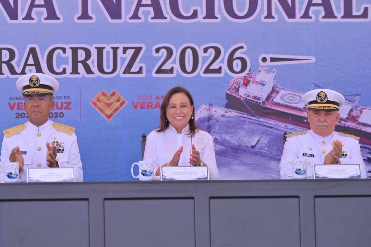 Veracruz, cuna de la soberanía marítima de México: Nahle Veracruz, cuna de la soberanía marítima de México: Nahle
